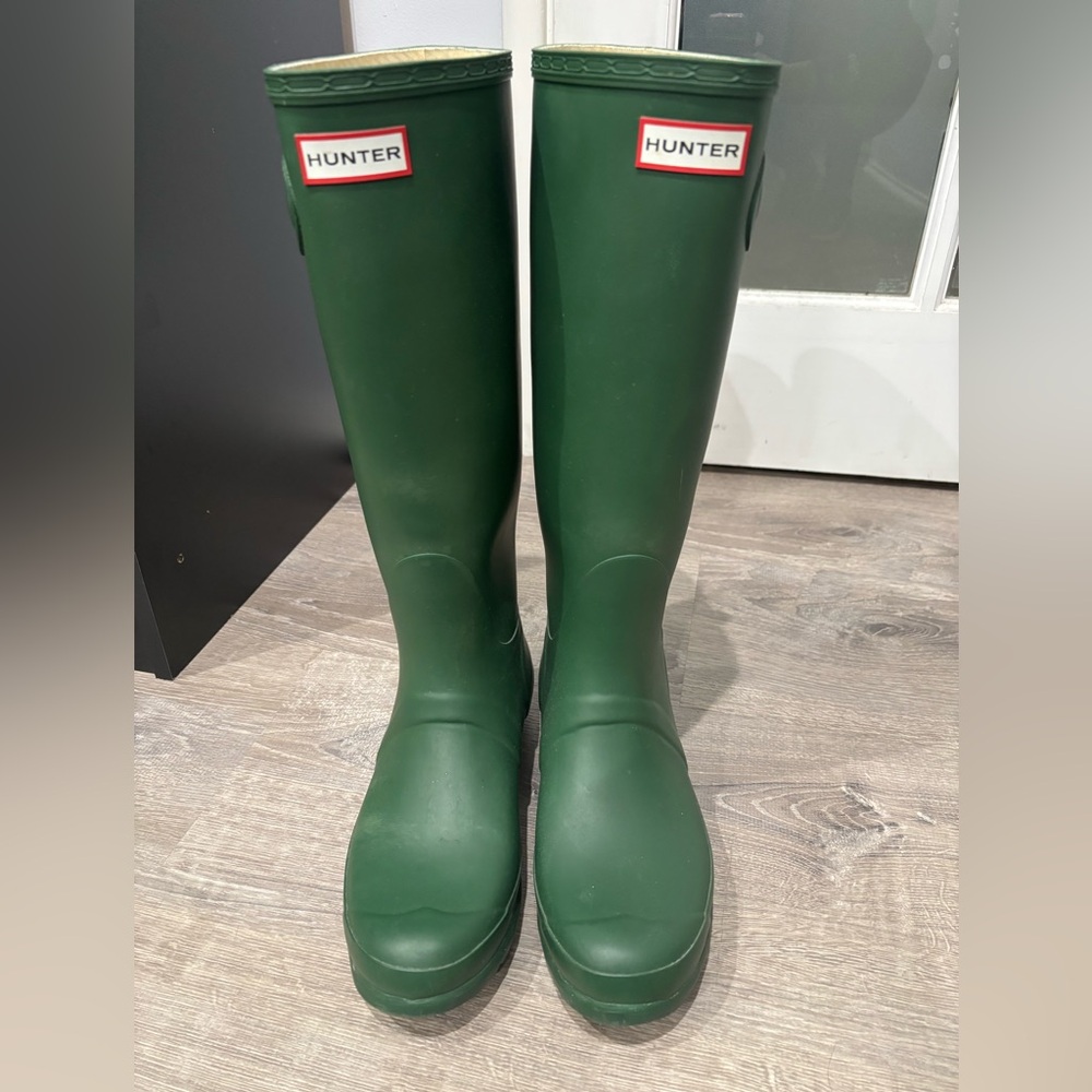Hunter Classic Forest Green Boots